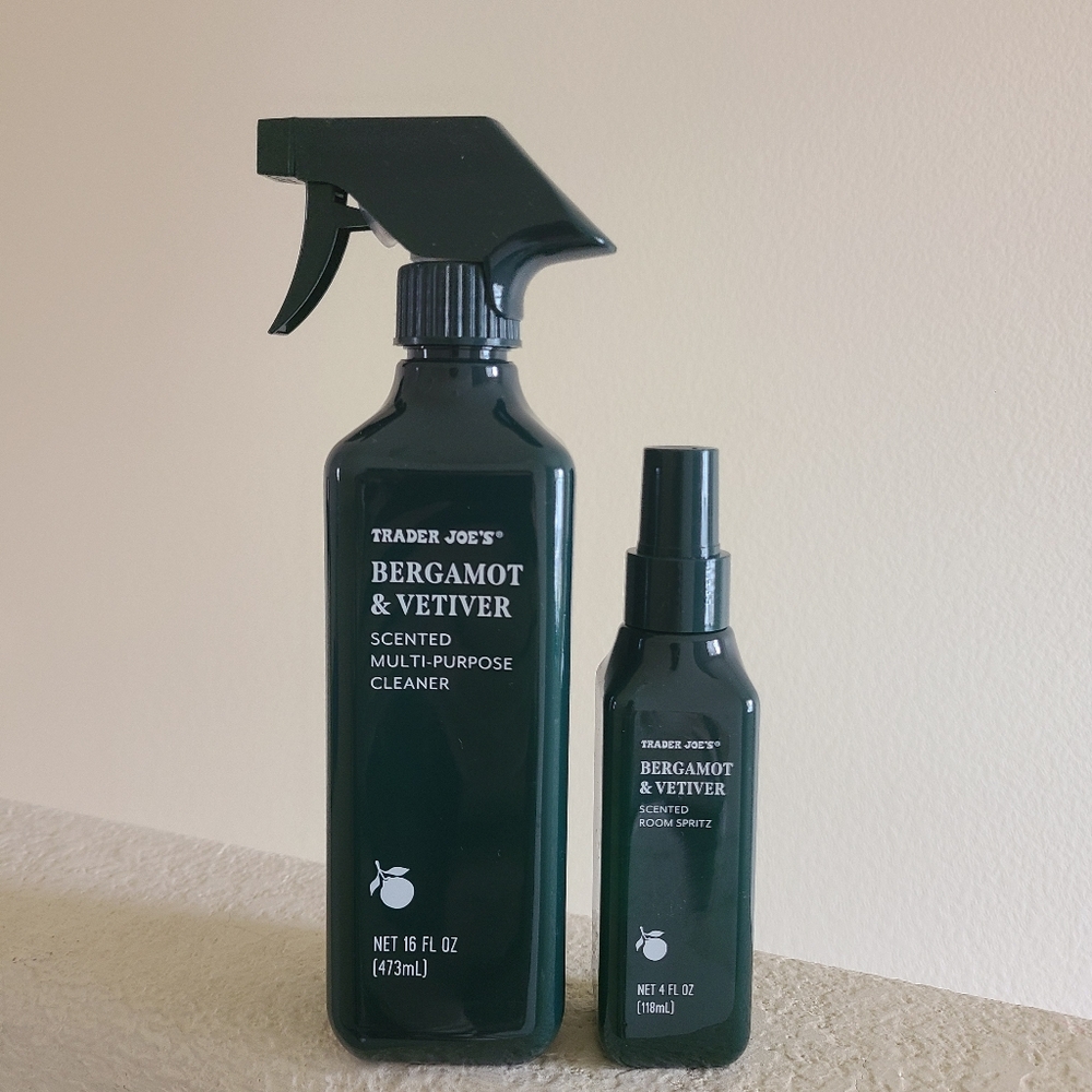 Trader Joe's Bergamot & Vetiver Multi-purpose Cleaner & Room Spritz Spray